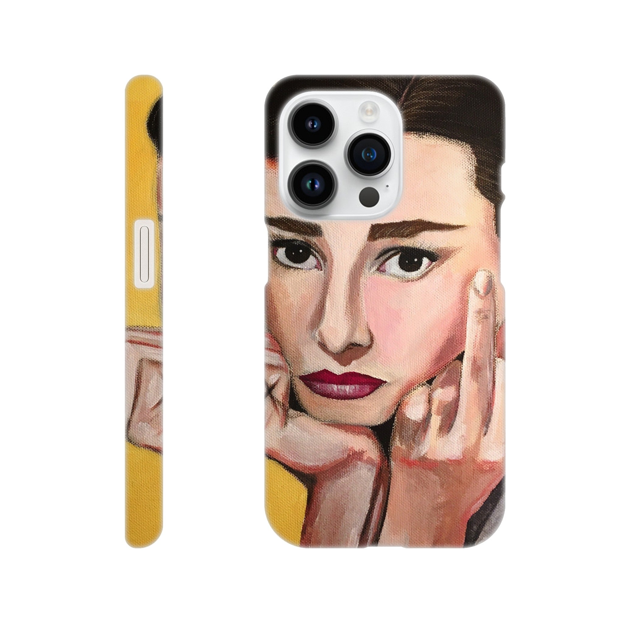 Slim Handy Case - Audrey says Hi