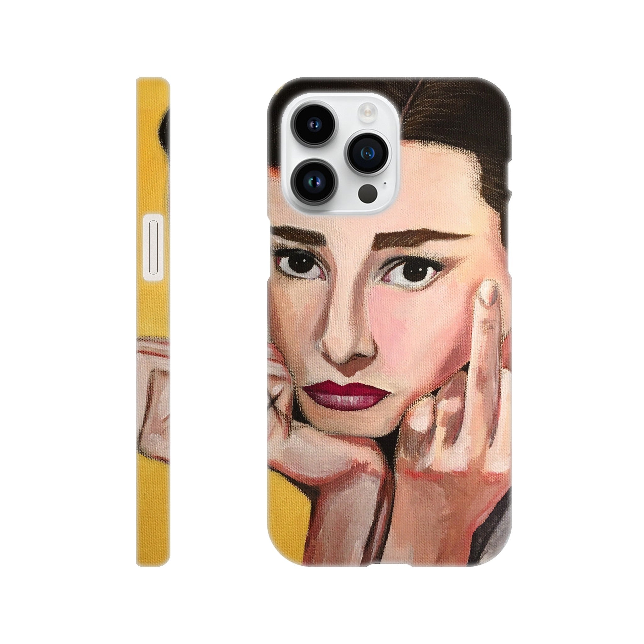 Slim Handy Case - Audrey says Hi