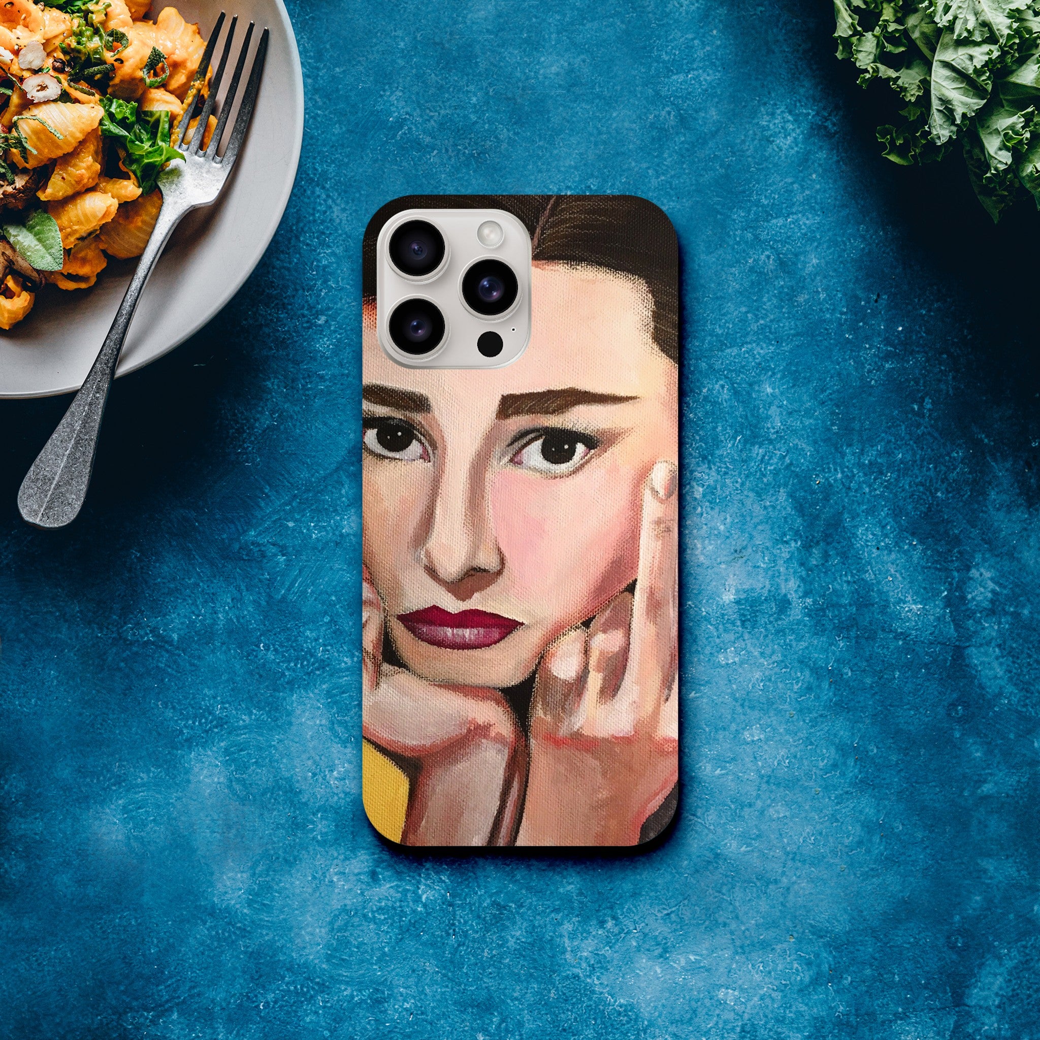 Slim Handy Case - Audrey says Hi