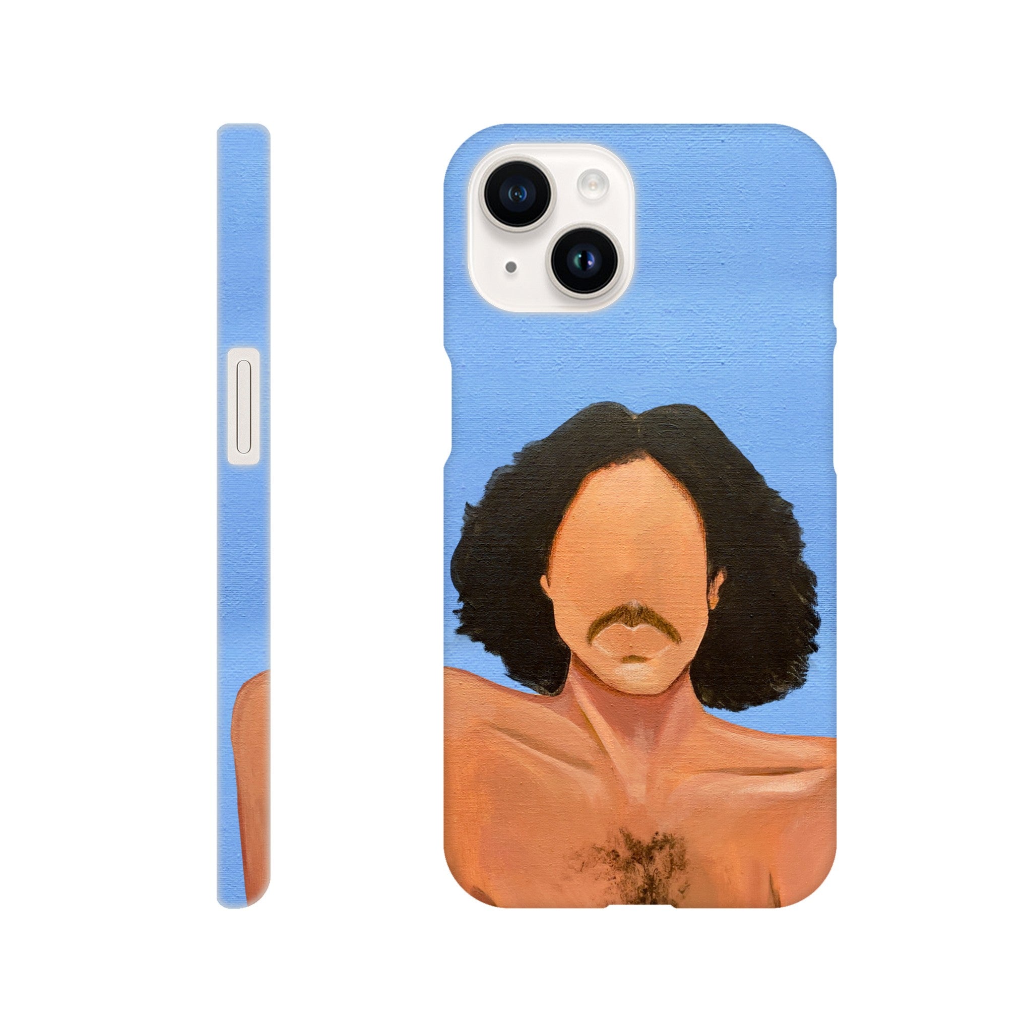 Slim Handy Case - Blue Prinz