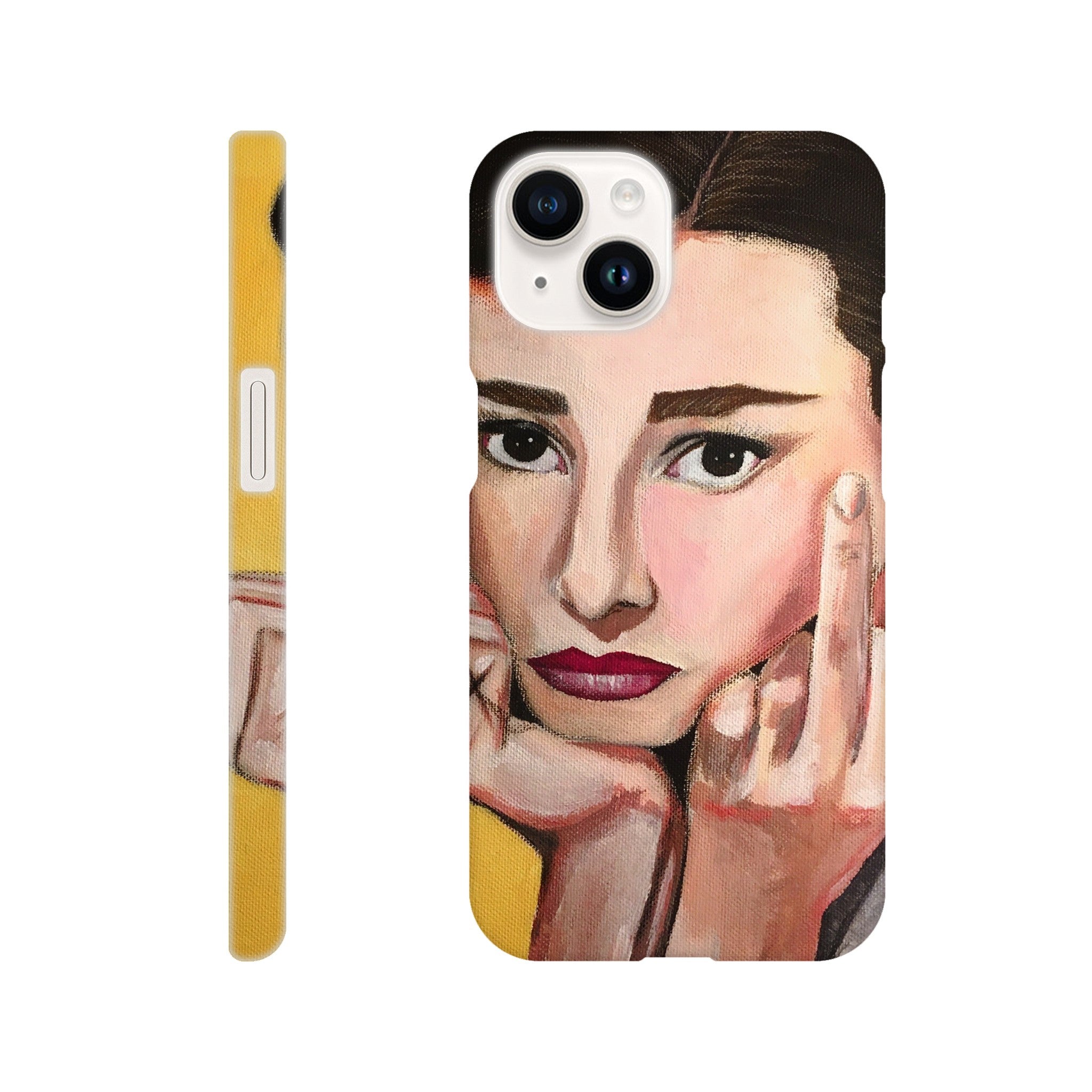 Slim Handy Case - Audrey says Hi