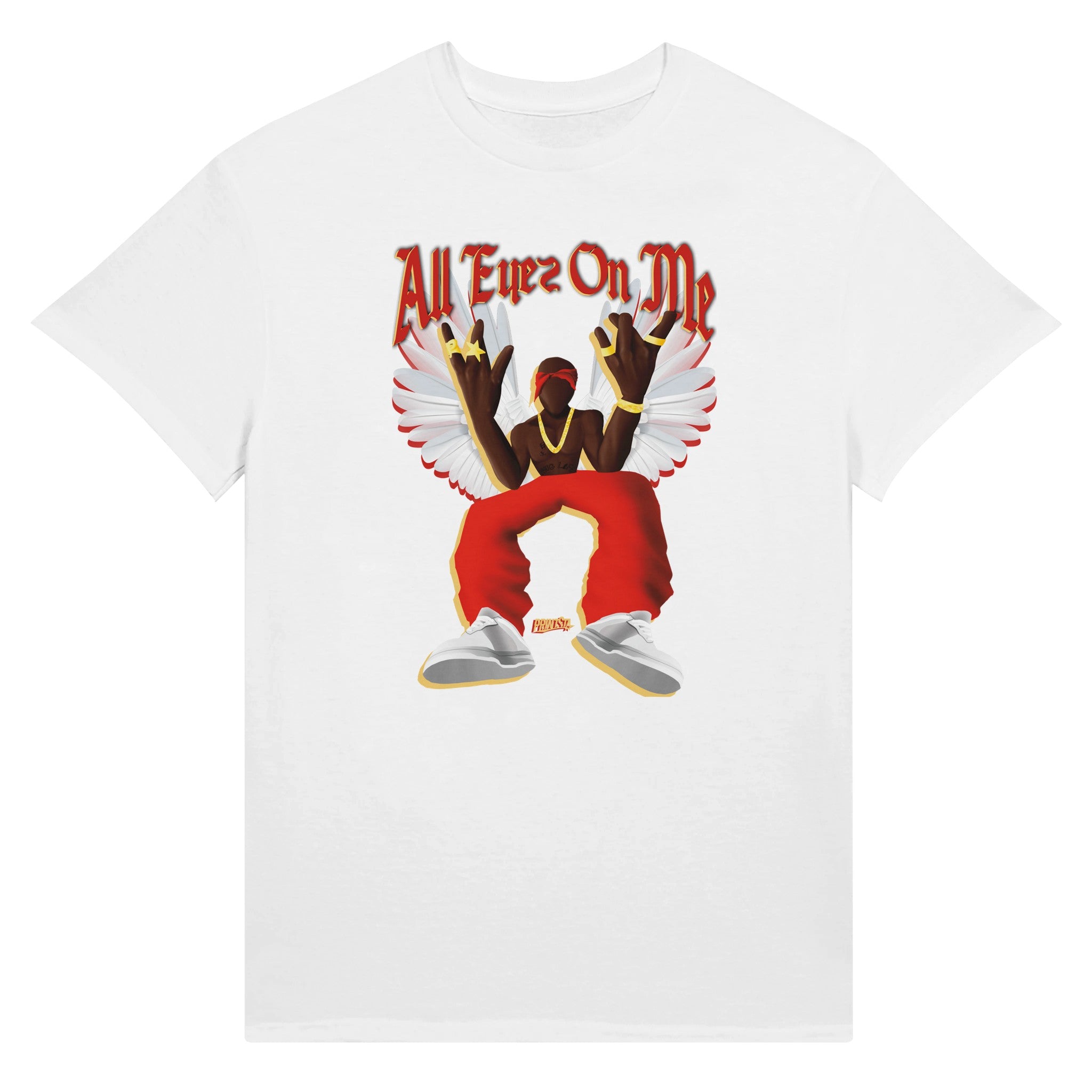 T-Shirt Weiß - All Eyez On Me