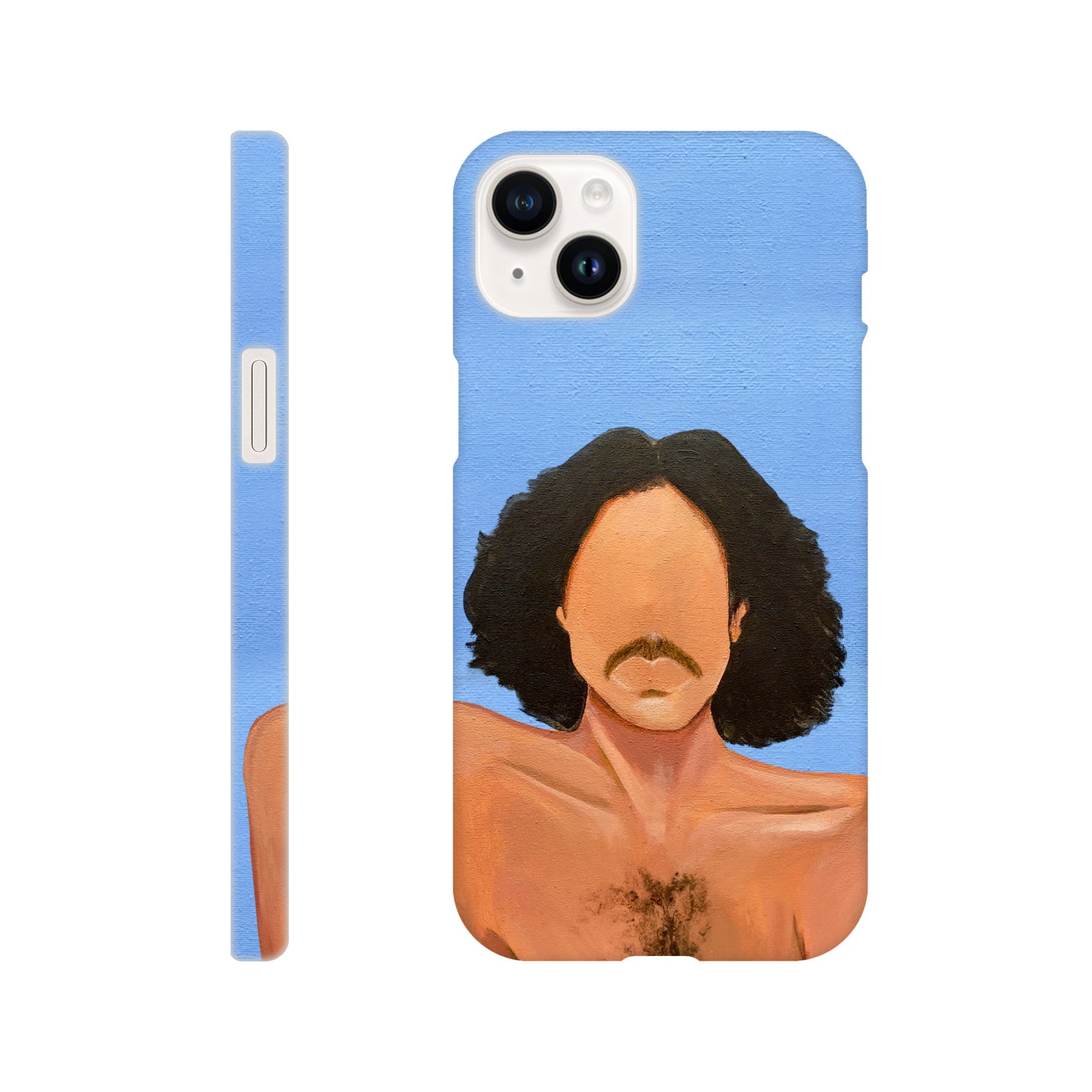 Slim Handy Case - Blue Prinz