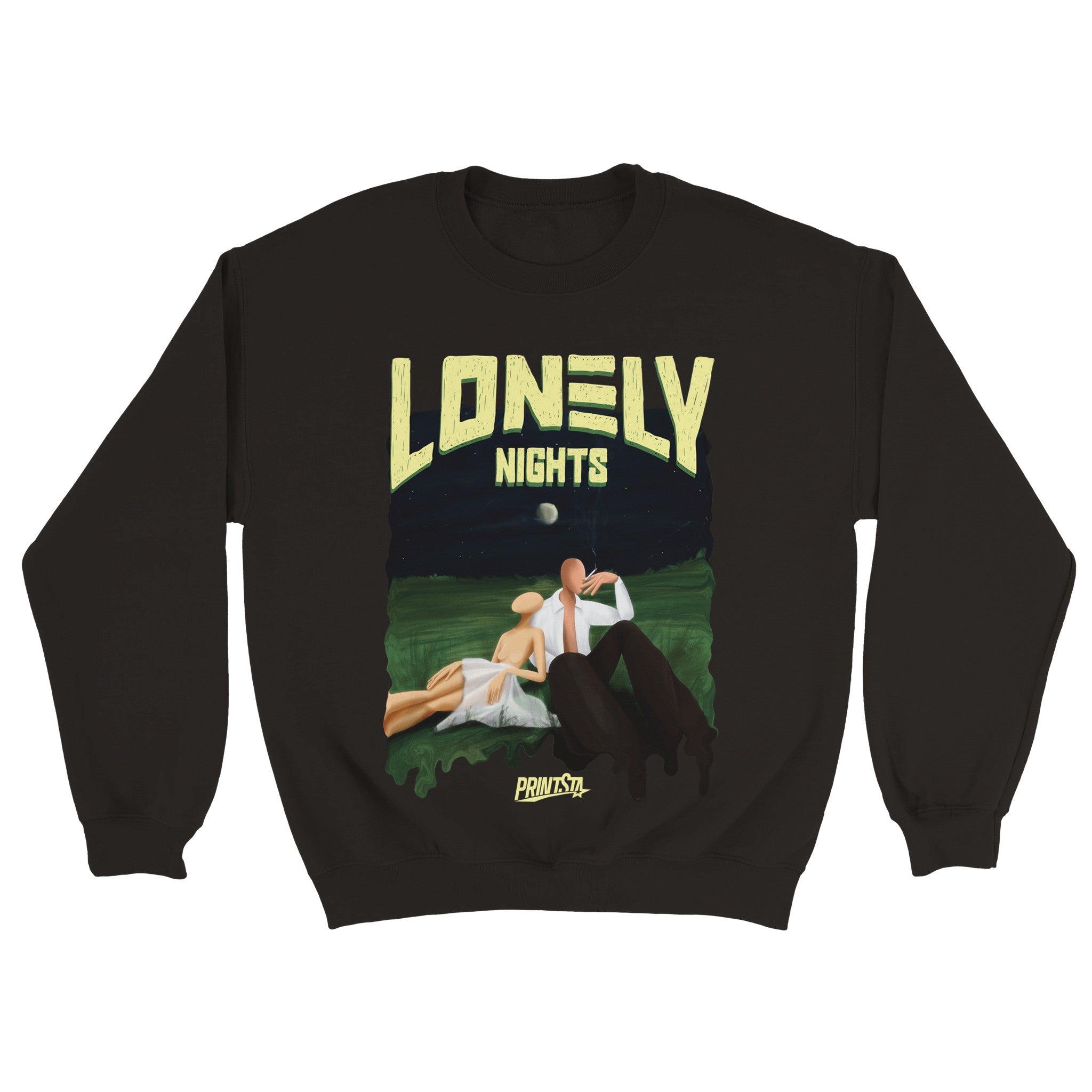 Sweatshirt Schwarz - Lonely Nights